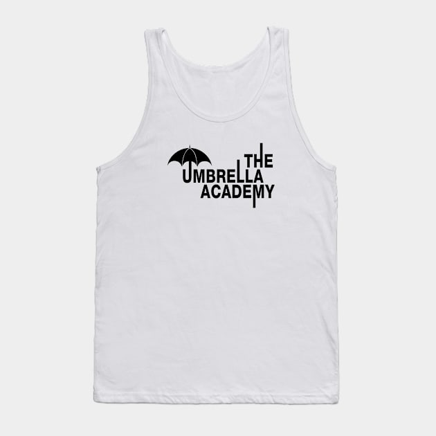 The Umbrella Academy - Black Tank Top by viking_elf